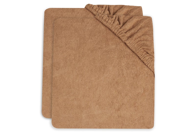Jollein Changing Mat Cover Terry 50x70cm Biscuit (2pack) - Image 2